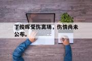 GOGO体育在线注册-丁俊晖受伤离场，伤情尚未公布。